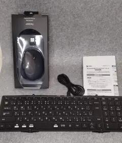 ワイヤレスキーボードとマウスセット