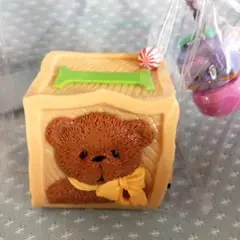 新品 高品質 クマ 積み木 スクイーズ 捏捏 可愛いスタンプ付き