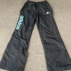 adidas ブラック ウォームアップウェア 160
