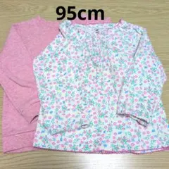 さくらんぼ 花柄 トップス