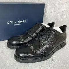 【新品】箱付 COLE HAAN 26.0 ゼログランド ウイングチップ 軽量