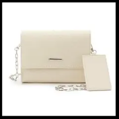 新品✨ ショルダーバッグカードケース付き チェーンショルダー