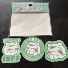 らぶいーず 16typemate ステッカーセット　ハトすもっぴ