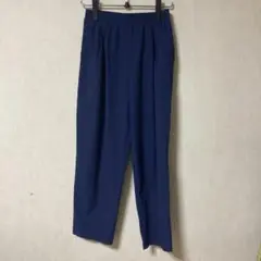 ユニクロ　ウルトラストレッチワイドパンツ　ネイビー　サイズM