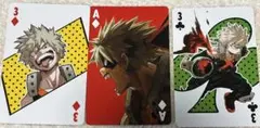 僕のヒーローアカデミア ヒロアカ 爆豪勝己 トランプ