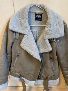 ZARA ボアジャケット