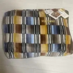 新品未使用　MISSONI ミッソーニ アクリル 毛布