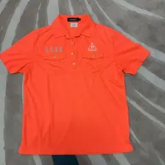 le coq sportif オレンジ ポロシャツ Lサイズ