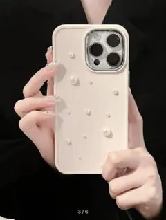 SHEIN iPhone11pro パール付きケース