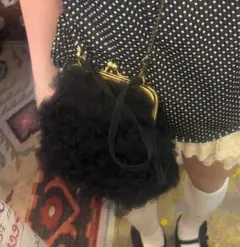 bibiy ODETTE TULLE BAG チュールバッグ　がま口