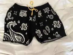 mnml PAISLEY KNIT SHORTS