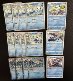 ポケモン 進化ライン デッキパーツ ミジュマル フタチマル ダイケンキ