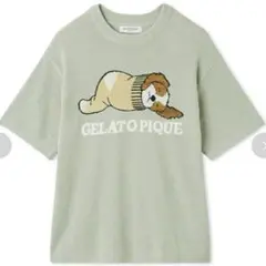 gelato pique HOMME　エアリーモコドッグジャガードプルオーバー
