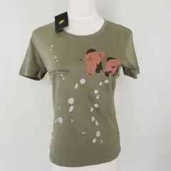 新品未使用【HUNTING WORLD 】半袖Tシャツ レディースM グリーン