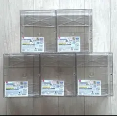 値下げ　新品未開封 ダイソー 壁にも付けられるディスプレイケース 3段　5個