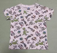 Tシャツ　110センチ　トイストーリー　総柄