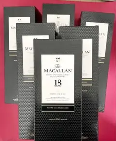 【未使用】希少! マッカラン18年 空箱 6本セット