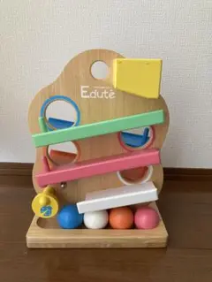 Edutē エデュテ TREEスロープ スロープ 木製 知育玩具 球 ツリー