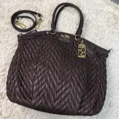 coach 2way ハンドバッグ ショルダーバッグ マディソン