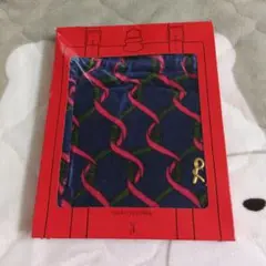 Roberto Cavalli ネイビー巾着ポーチ