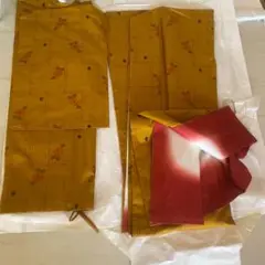 紬 正絹 セット 未使用 アンティーク 訪問着 着物