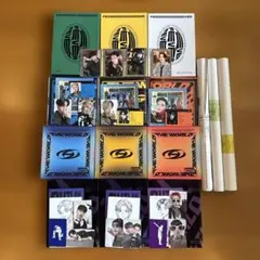 ATEEZ CD 3 x 3（9セット）トレカ/ポスター