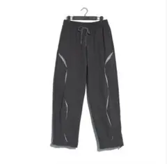 [COLN] bypass nylon track pants チャコール