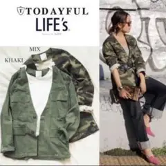 TODAYFUL カモフラージュジャケット 38