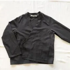 evam eva コットン シルク カシュクール カーディガン ブラウス