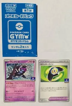 ポケモンカード　「プロモカードパック第1弾」2枚入り