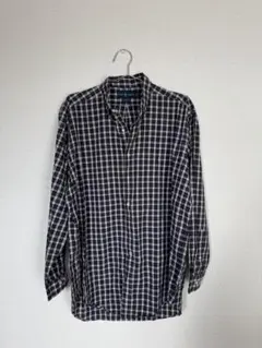 Ralph Lauren 長袖シャツ ネイビー/ホワイト/レッド