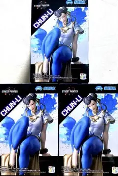 ストリートファイター６ ちょこのせ プレミアムフィギュア 春麗 ３個セット
