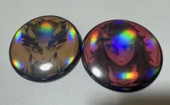 鬼滅の刃 トレーディングホログラム缶バッジ 積怒 憎珀天