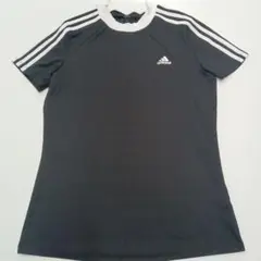 adidas AEROREADY 黒シャツ JLサイズ