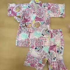 新品⭐︎キャラクター柄甚平 ナイトウェア 100