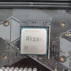 マザーボード ryzen 5 1600 B450チップセット 純正クーラー付き