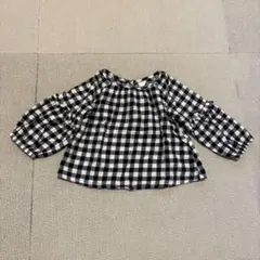 baby GAP チェック柄長袖シャツ 12-16ヶ月