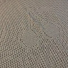 Bonpoint ブランケット　イギリス製　ブルーグレー