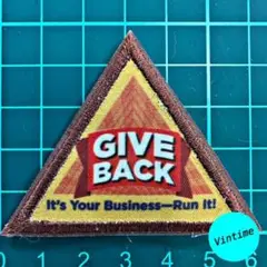 V606【Vintage Wappen】GIVE BACK