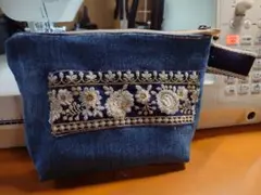 サブポーチ 21×14 ハンドメイド