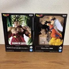 ドラゴンボール　ブロリー　悟空　フィギュア　2点