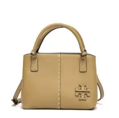 【新品】トリーバーチMCGRAW SATCHEL TIRAMISU