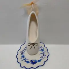 ✨【美品】クリエイティブフローラルライフ　バレーシューズ　花器　小物入れ　置物✨