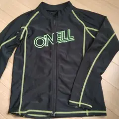 O'Neill ラッシュガード UPF 50+ ブラック/グリーン