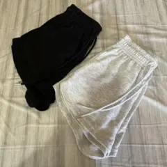 H&M スウェットショートパンツ