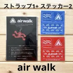エアウォーク　2002ノベルティ ストラップ&ステッカー