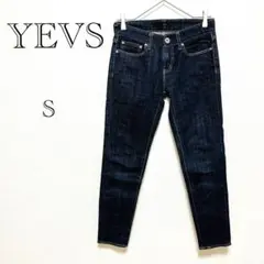 イーブス YEVS デニム ジーンズ 【S】シンプル 濃紺 綿 オールシーズン