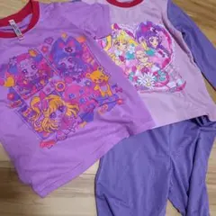 110　魔法つかいプリキュア　バンダイ 長袖パジャマ　半袖