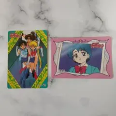 美少女戦士セーラームーン バンプレカード セーラー戦士&水野亜美 2枚セット