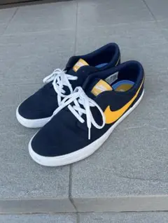 Nike スケートシューズ US 10 ネイビー/イエロー